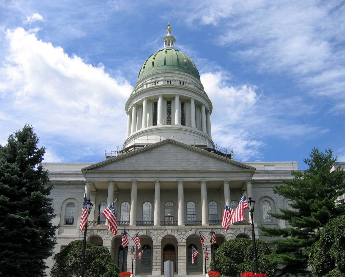 state house in augusta