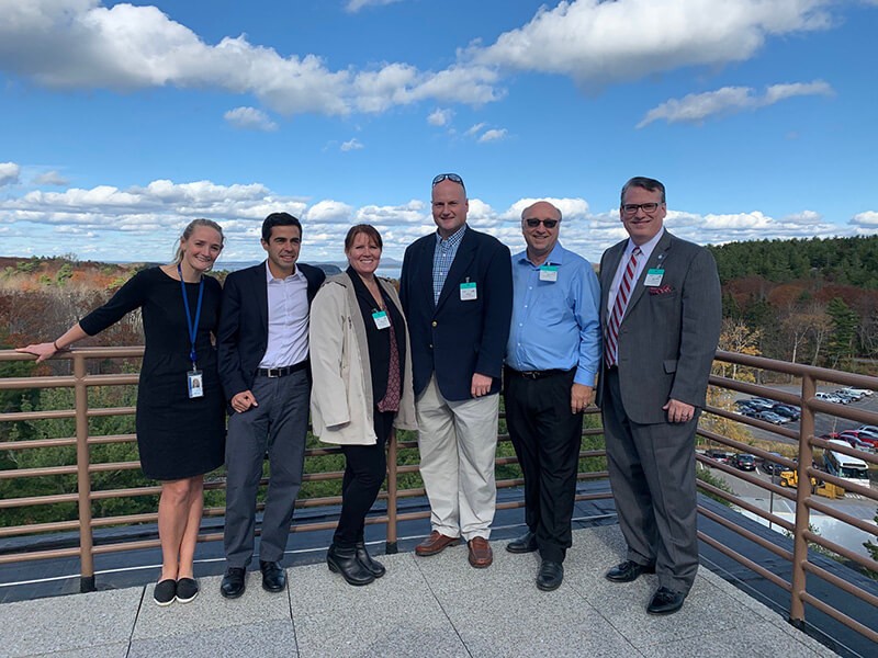 Members of the ME Legislature on a MSS-led tour of The Jackson Laboratory